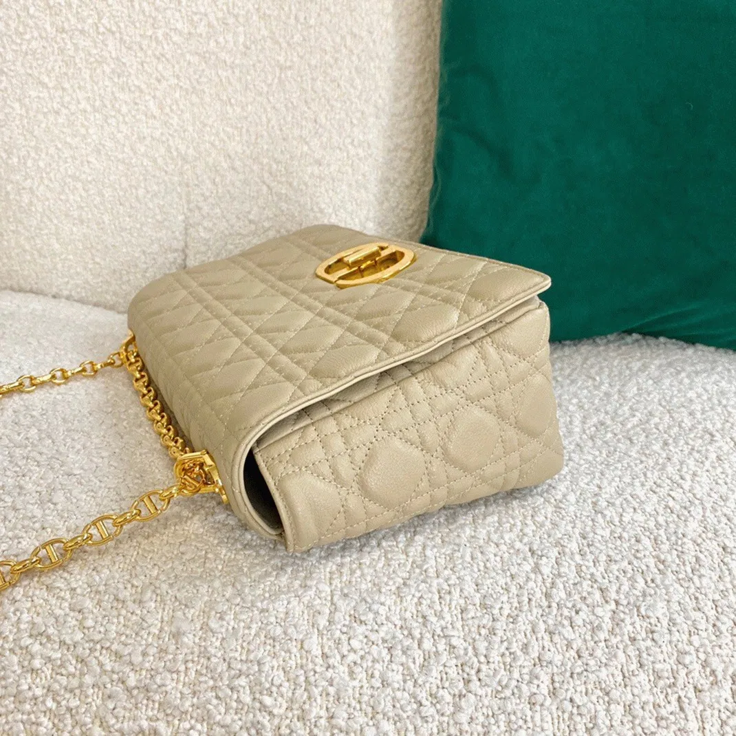 Dior Caro Large Bag Knockoff in Beige — image 4