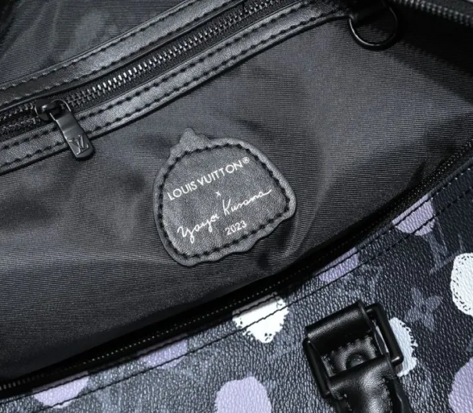 Louis Vuitton X YK Monogram Eclipse Keepall 45 Bandouliere Travel Bag — image 6