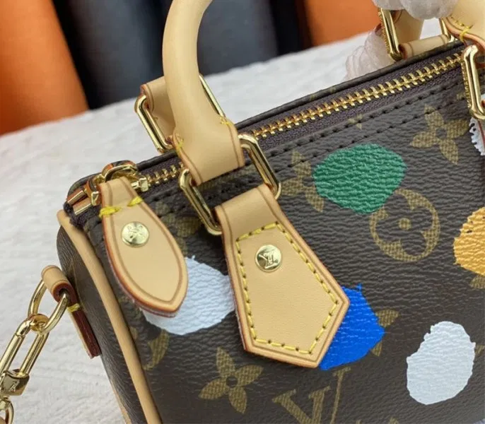 Louis Vuitton X YK Monogram Canvas Speedy Bandouliere 25 Handbag — image 8