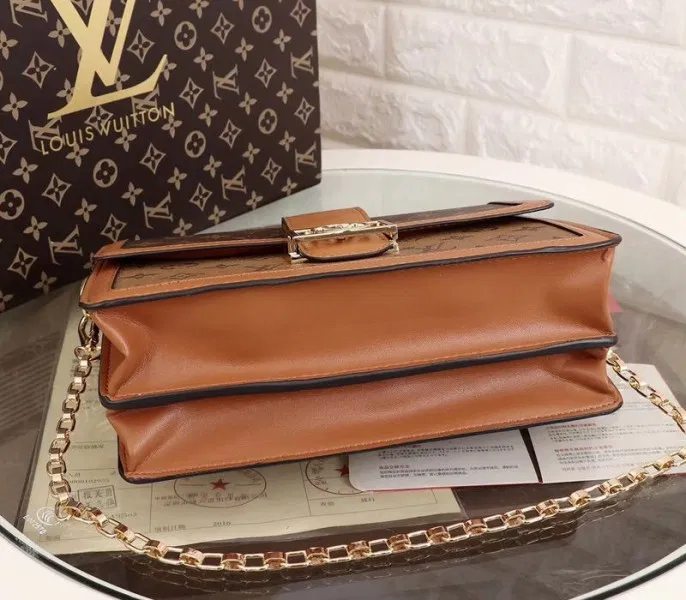 Louis Vuitton Monogram Reverse Canvas Dauphine Bag — image 5