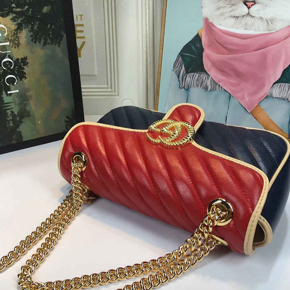 GG Marmont small matelasse shoulder bag — image 5
