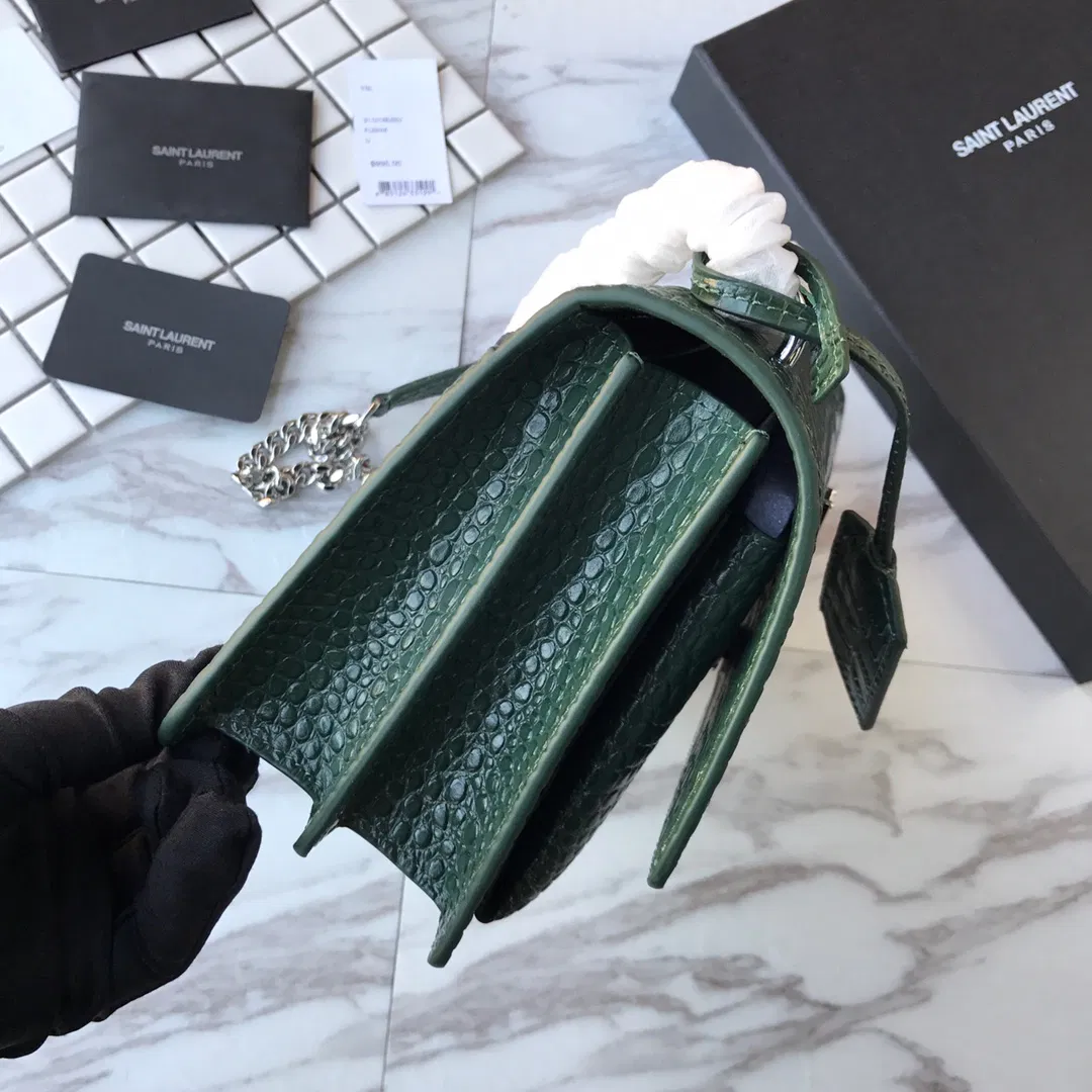 MANHATTAN MEDIUM SHOPPING BAG IN BOX SAINT LAURENT LEATHER — image 3