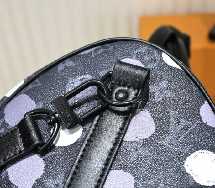 Louis Vuitton X YK Monogram Eclipse Keepall 45 Bandouliere Travel Bag — image 8
