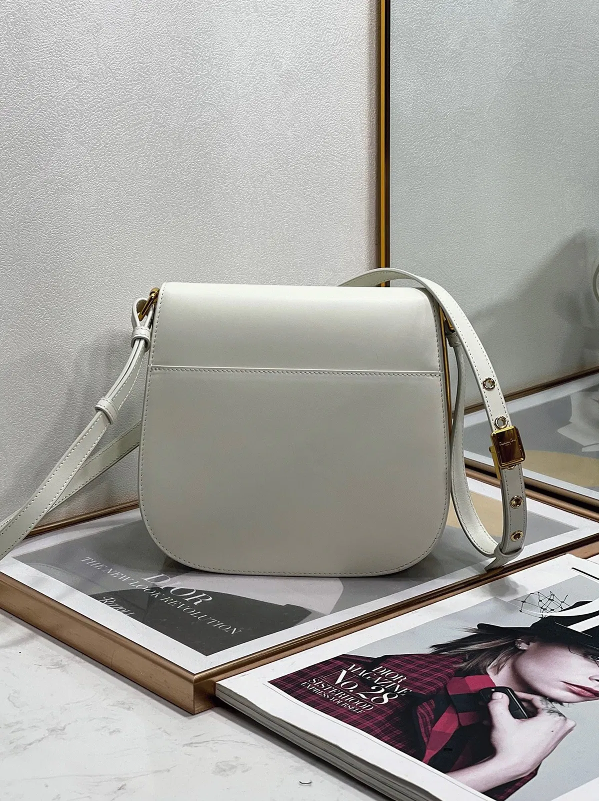 Dior Bobby Frame Bag in White — image 8