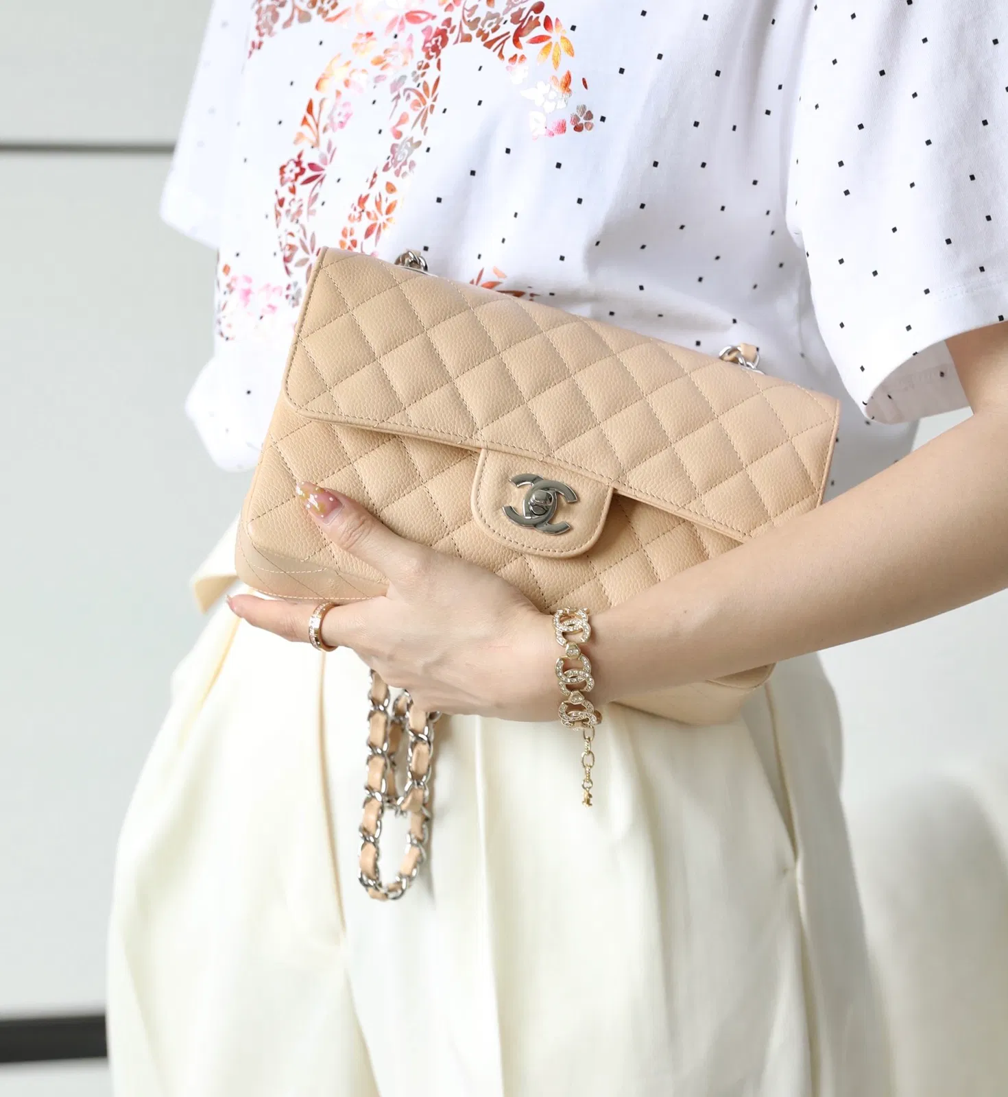 Chanel small classic flap bag โ image 13