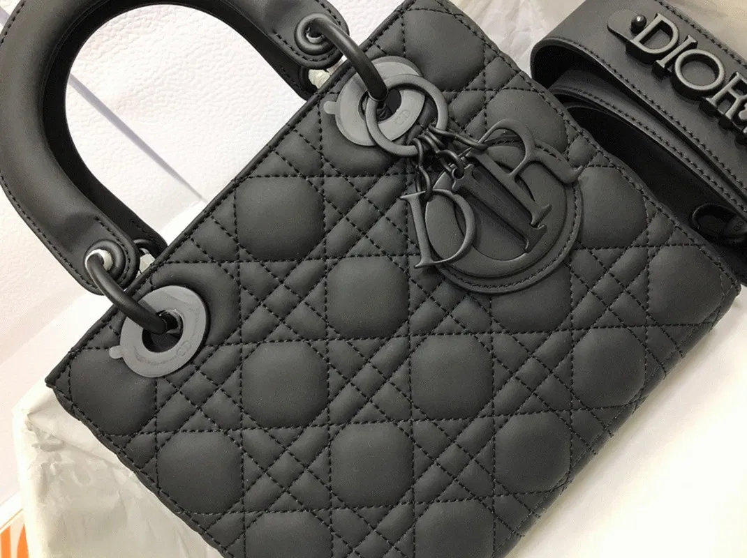 Dior Small Lady Dior My ABCDior Bag in Black — image 8
