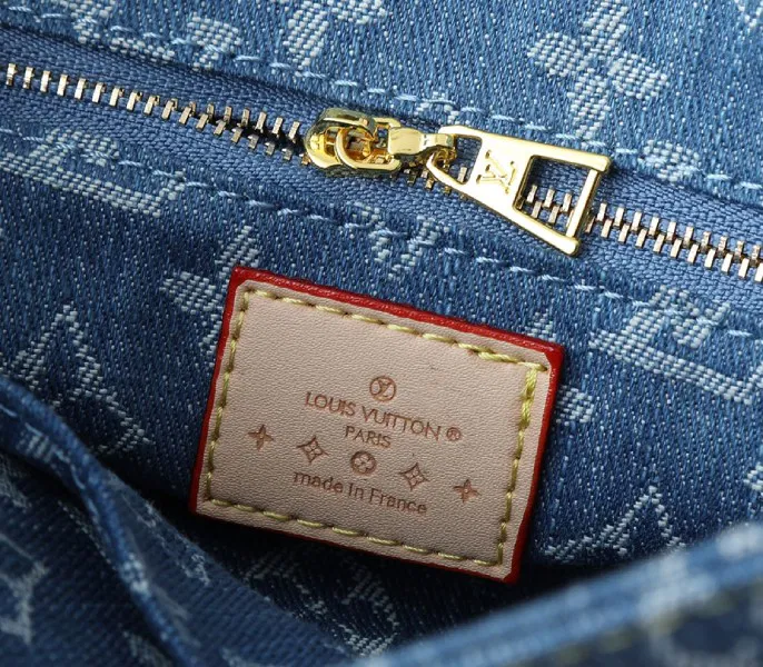 Monogram Denim OnTheGo PM In Blue — image 6