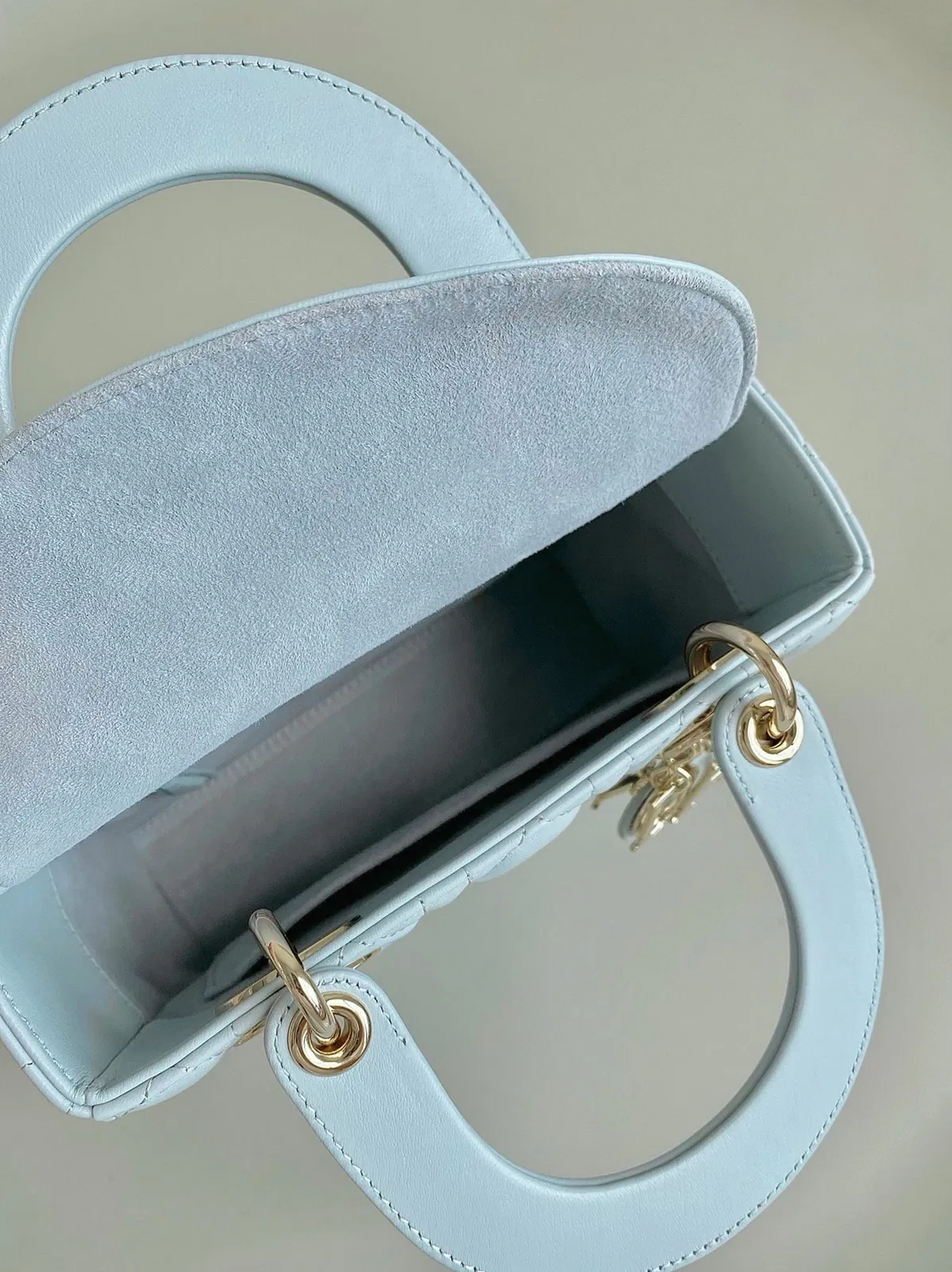 Dior Small Lady Dior My ABCDior Bag in Placid Blue — image 10