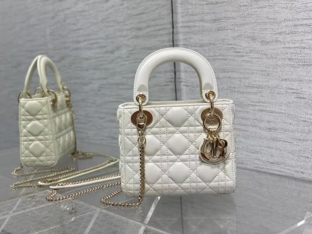 Lady Dior In White