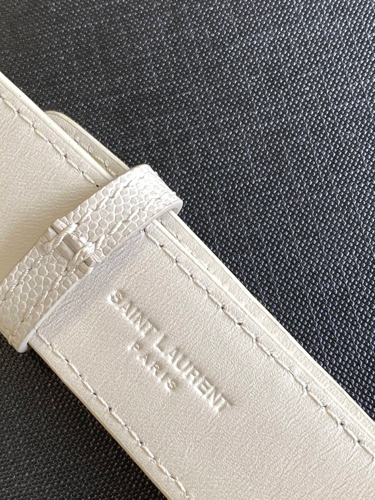 Luxury Handbag 03 Classic Monogram Belt Bag in Grain Embossed Leather — image 4