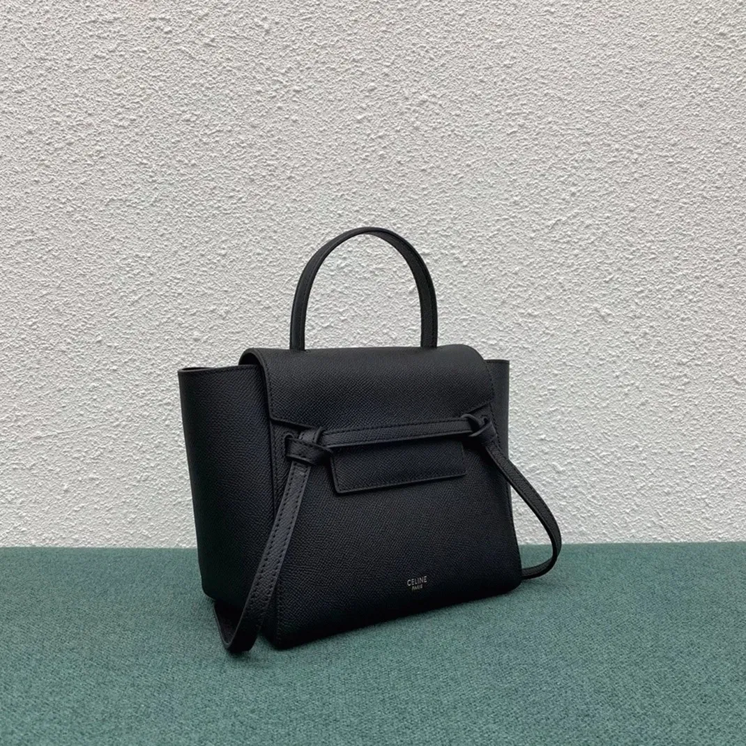 Celine Belt Nano Bag in Black — image 2
