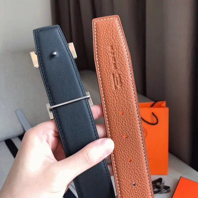 1:1 knockoff Hermes Constance belt buckle in brown shade — image 4