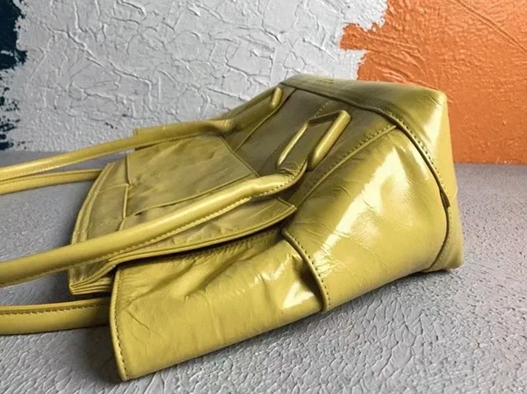 Top Quality Bottega Veneta Arco Medium Bag In Yellow Intrecciato Leather — image 2