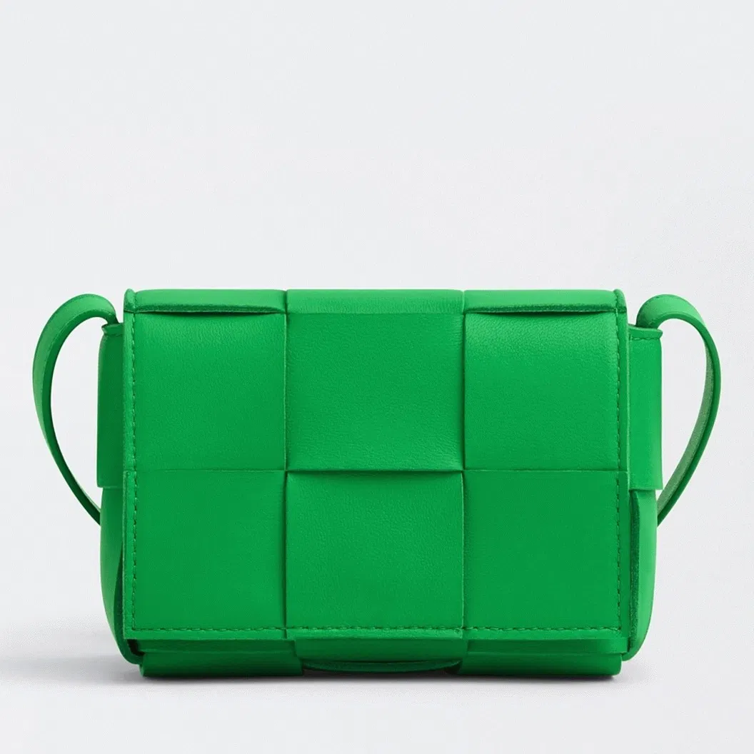 Top Quality Bottega Veneta Candy Cassette Bag In Parakeet