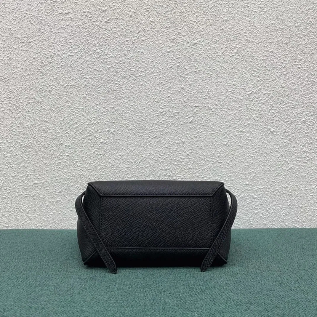 Celine Belt Nano Bag in Black — image 4