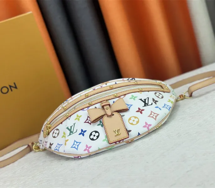 Louis Vuitton X TM Multicolored High Rise In White — image 9