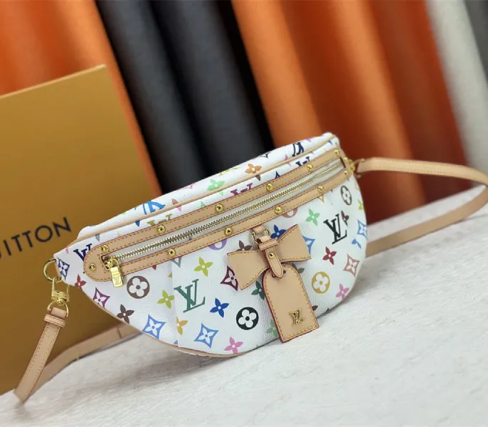 Louis Vuitton X TM Multicolored High Rise In White — image 2