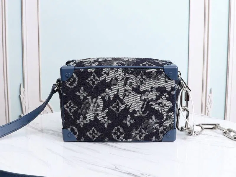 Louis Vuitton Monogram Tapestry Canvas Mini Soft Trunk Bag — image 3