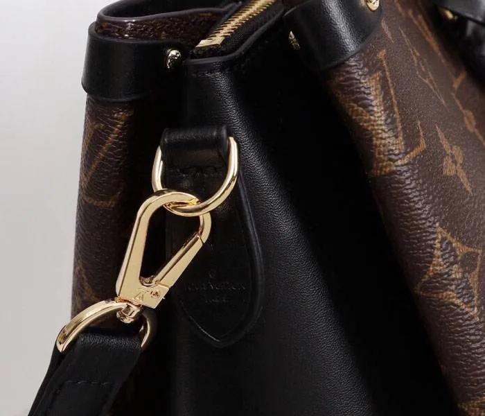 Louis Vuitton Monogram Canvas Soufflot MM Bag In Black — image 8