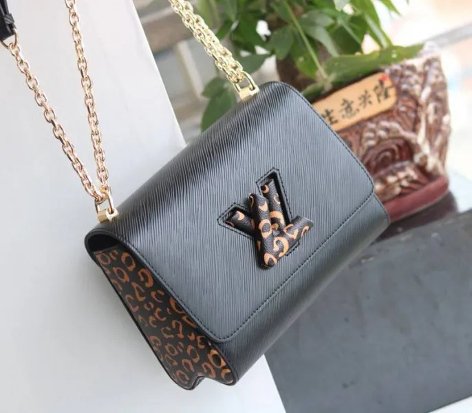 Louis Vuitton Epi Leather Jungle Edition Twist MM Bag In Black — image 2
