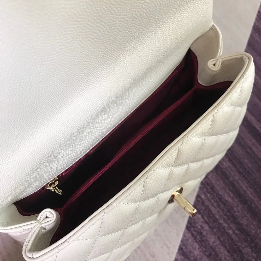 Chanel Coco handle flap shoulder bag PM — image 5