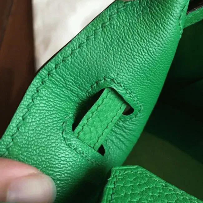 Premium Bamboo Hermes Birkin 25cm Knockoff Handbag — image 7
