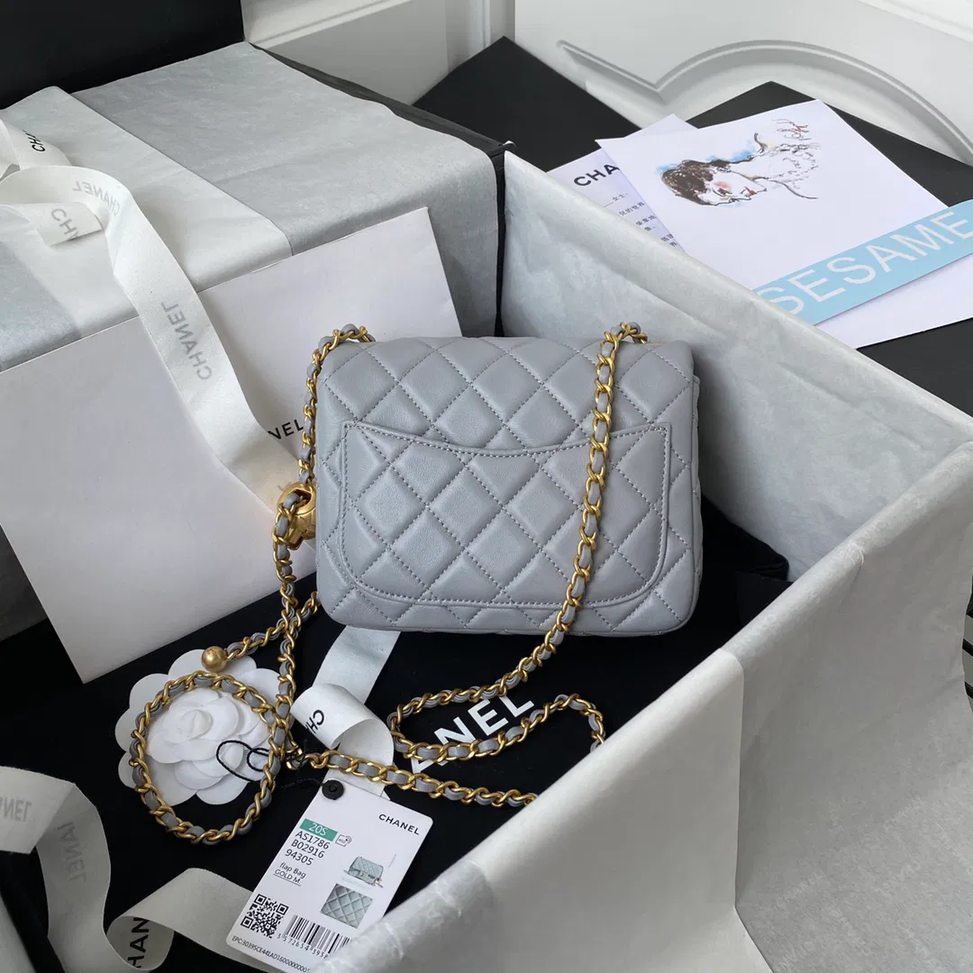 Chanel CF square with golden ball — image 2