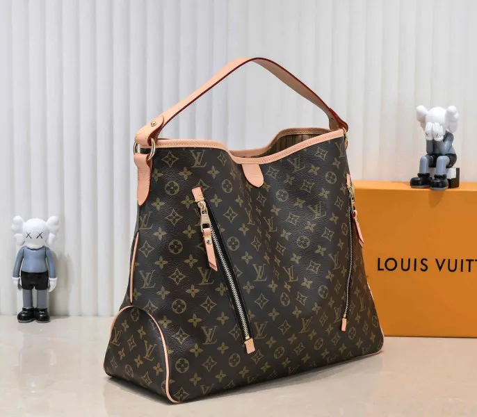 Louis Vuitton Monogram Canvas Delightful GM Tote In Beige — image 2