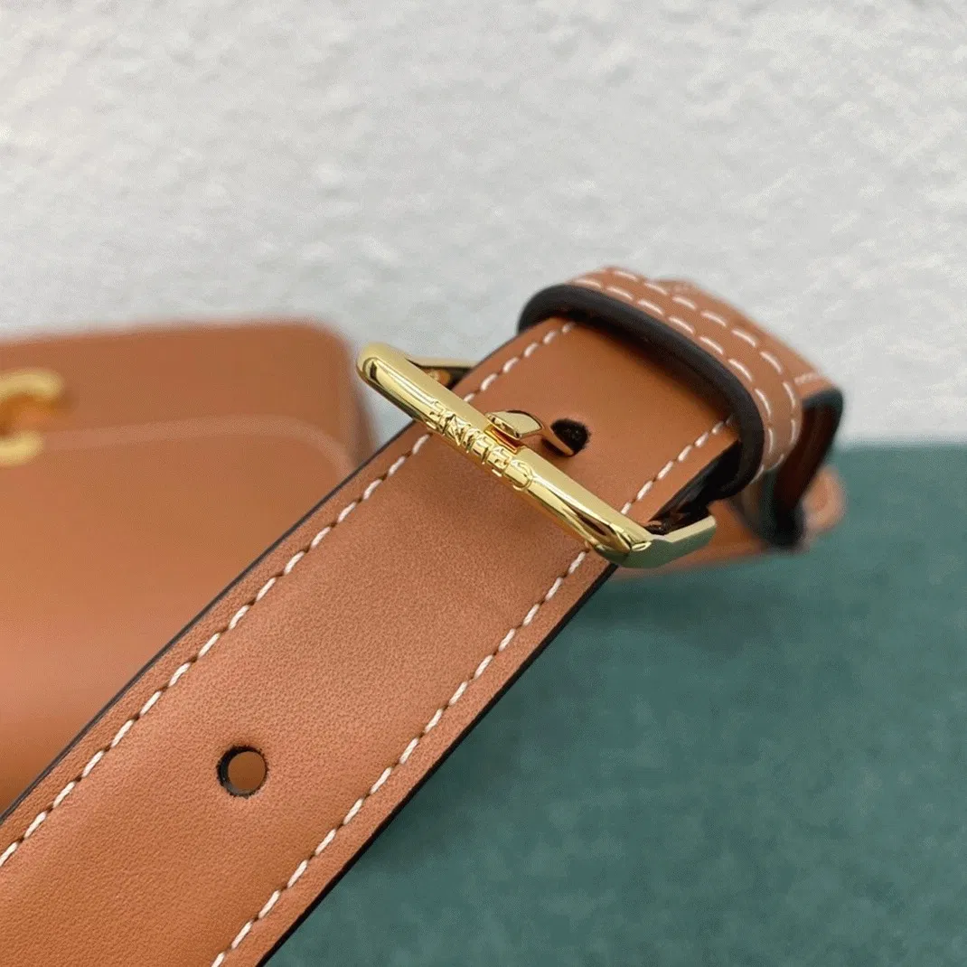 Top Quality Celine Triomphe Medium Bag In Brown — image 5