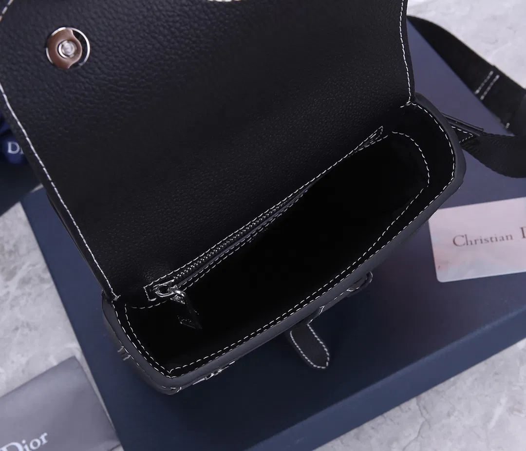 Dior Men’s Bee Print Shoulder Bag — image 4