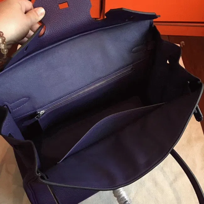 Iris Tone Hermes Birkin 35CM Designer Handbag — image 2