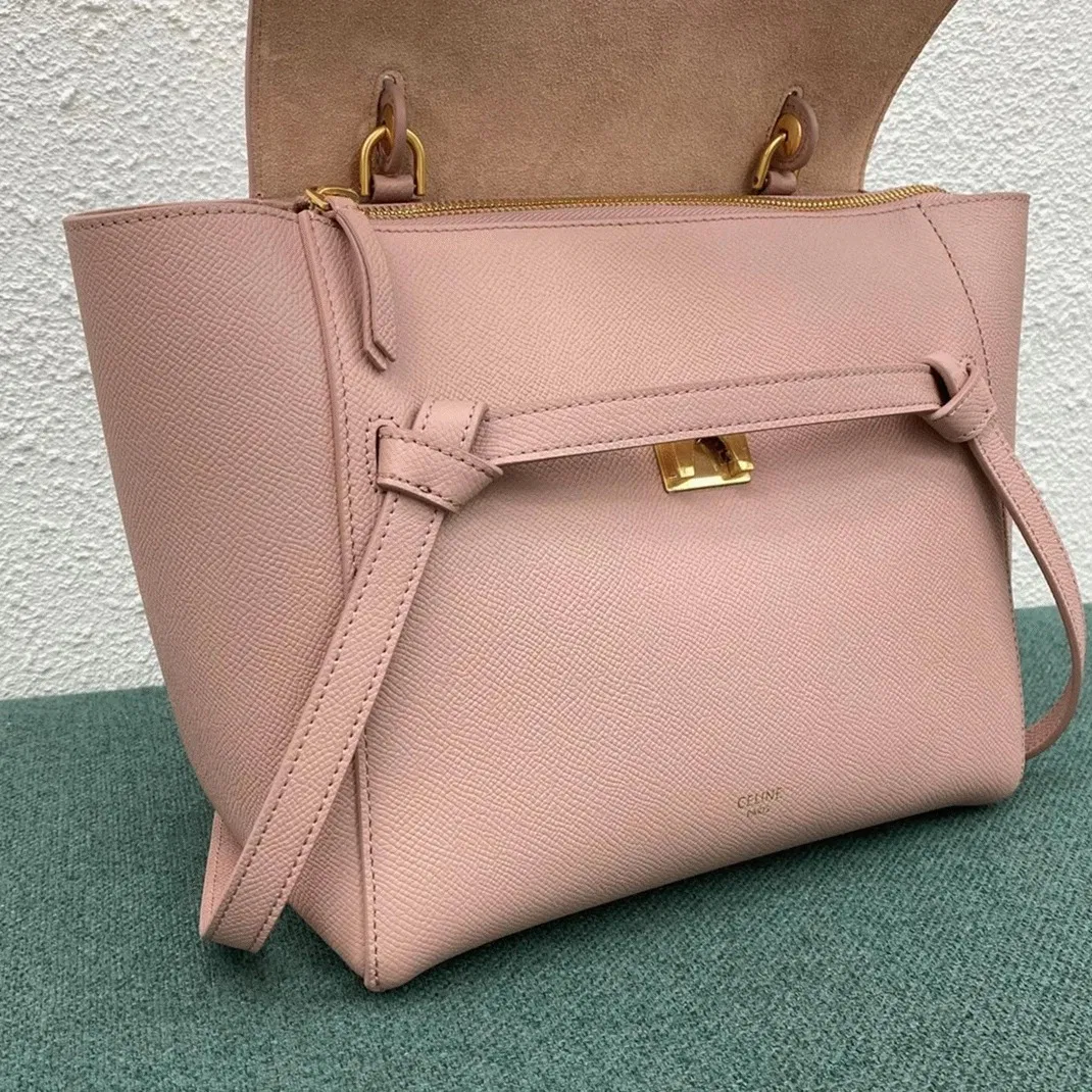 Celine Micro Belt Bag Imitation in Vintage Pink — image 10