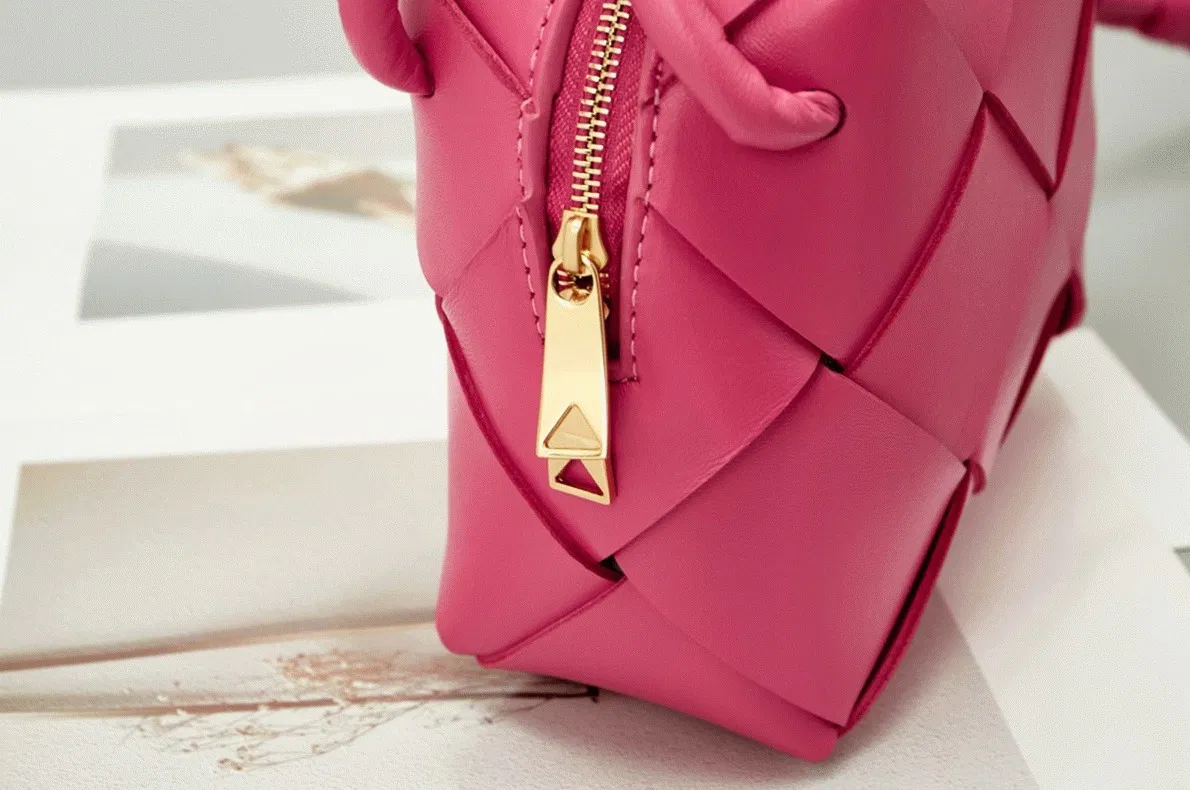 Bottega Veneta Mini Cassette Camera Bag Cranberry — image 8
