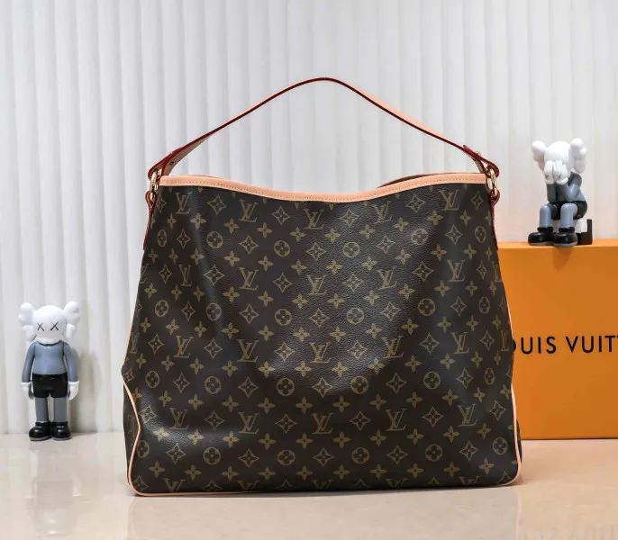 Louis Vuitton Monogram Canvas Delightful GM Tote In Beige — image 4