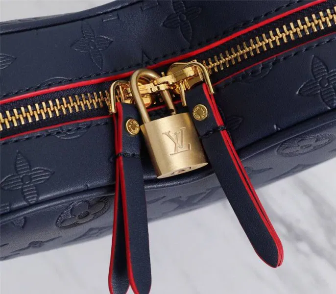 Louis Vuitton Monogram Empreinte Game On Coeur Bag In Navy Blue — image 7