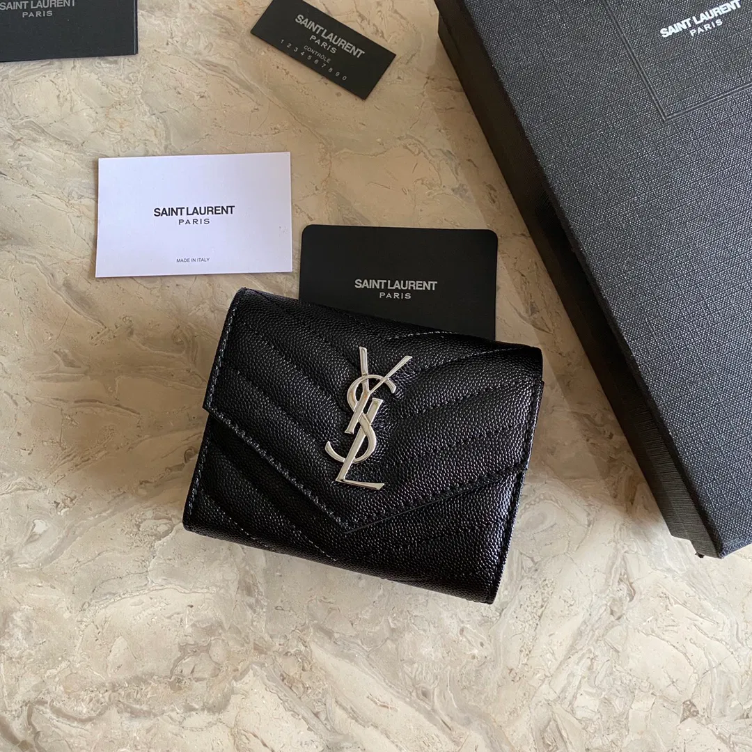 MONOGRAM CARD CASE IN GRAIN DE POUDRE EMBOSSED LEATHER — image 3