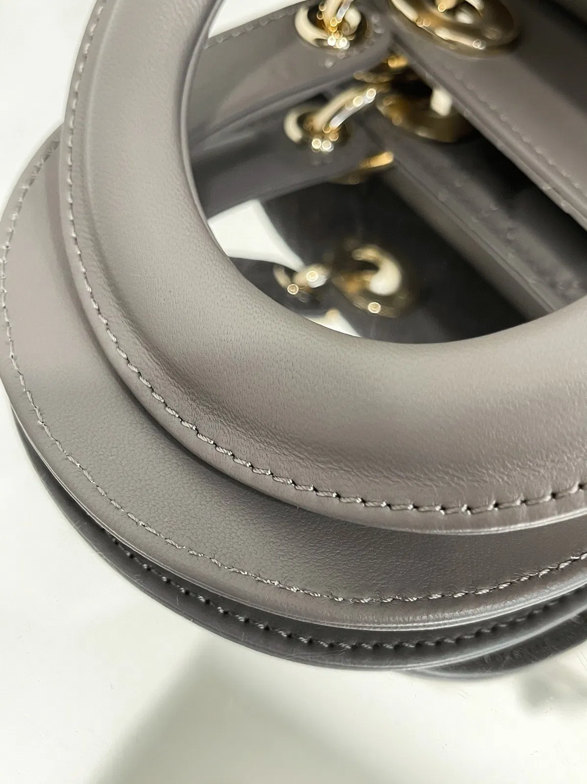 Dior Small Lady Dior My ABCDior Bag in Steel Grey — image 9