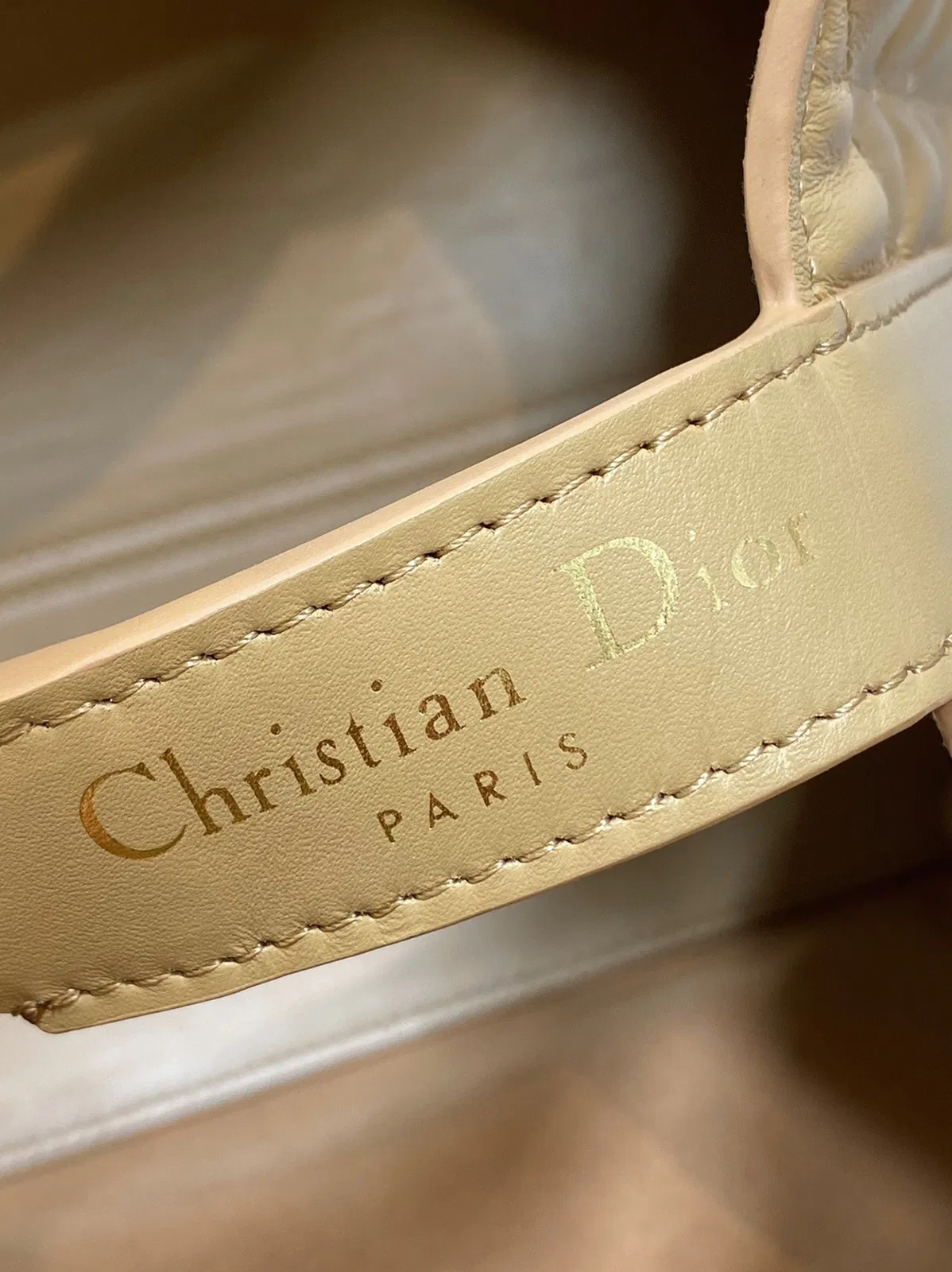 Dior Toujours Medium Bag in Tan Macrocannage Calfskin — image 4