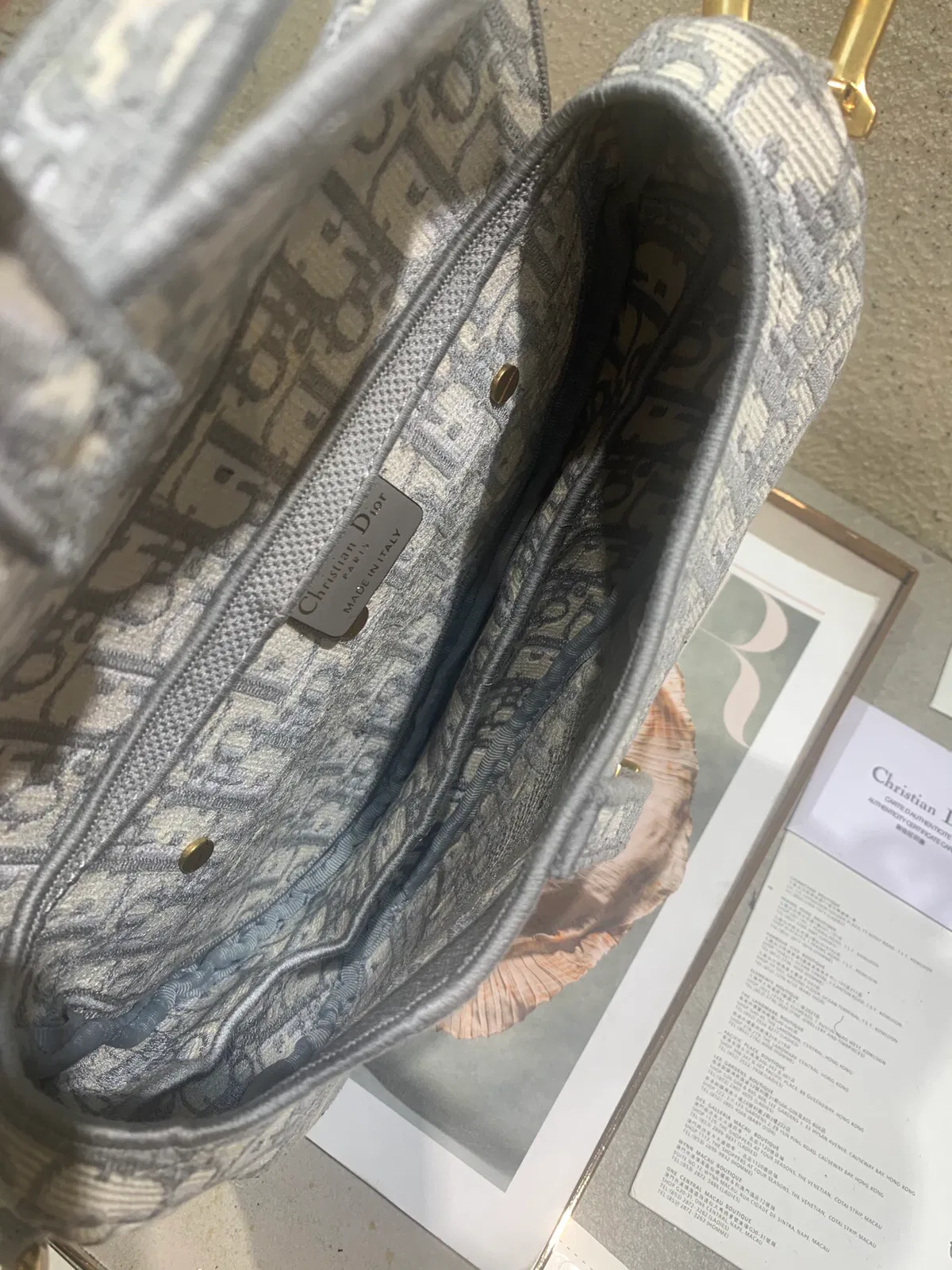 Dior Oblique Saddle Bag — image 8