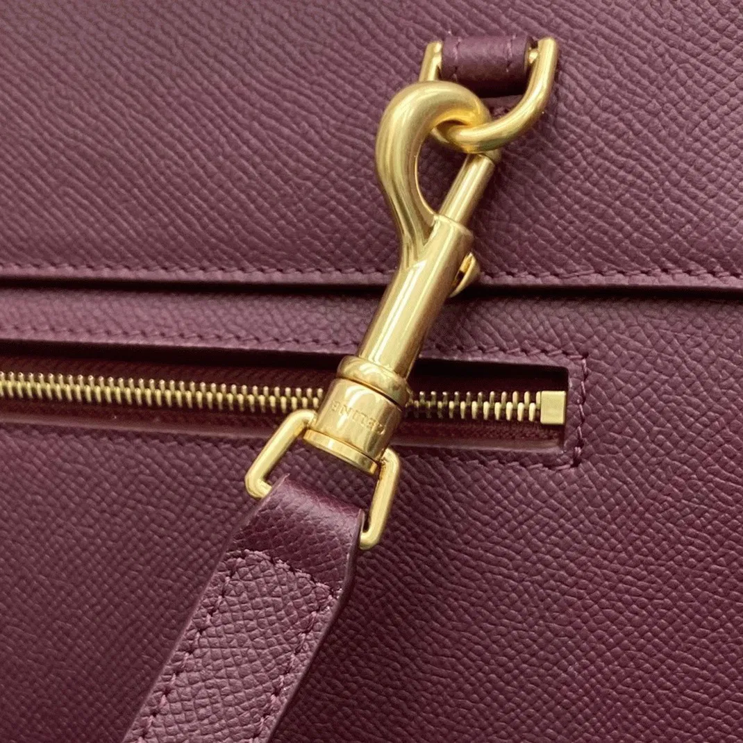 Celine Micro Belt Bag Knockoff in Bordeaux — image 8