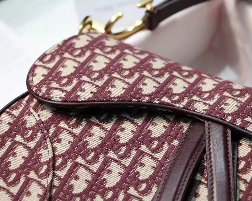 Dior saddle bag in red — image 2