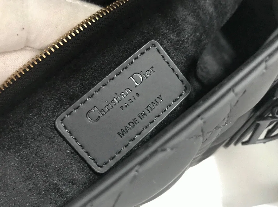 Dior Lady Dior Large Bag Knockoff in Black — image 10