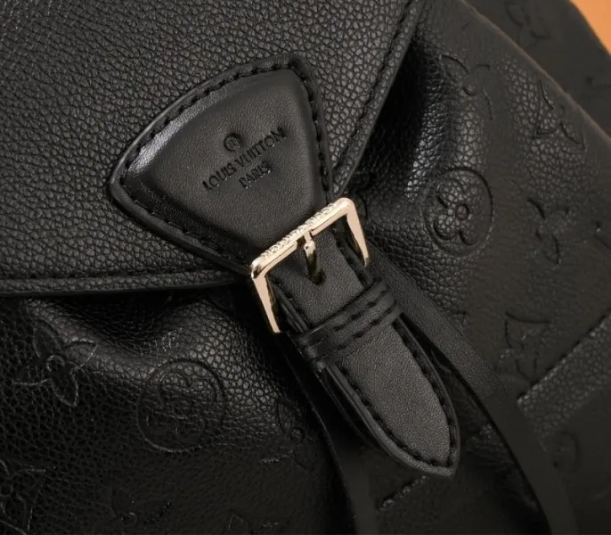 Louis Vuitton Monogram Empreinte Leather Montsouris PM Backpack In Black — image 6