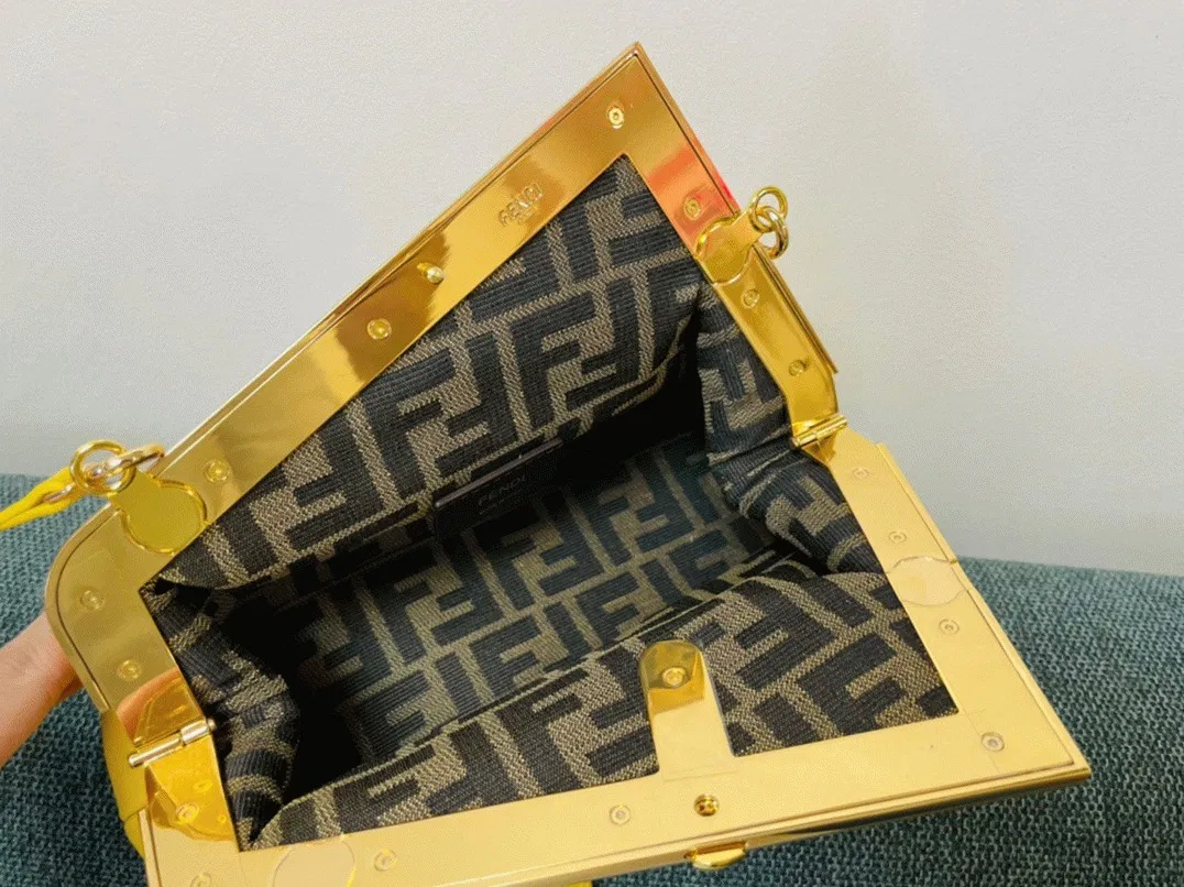 Top Quality Fendi First Small Bag In Yellow — image 6