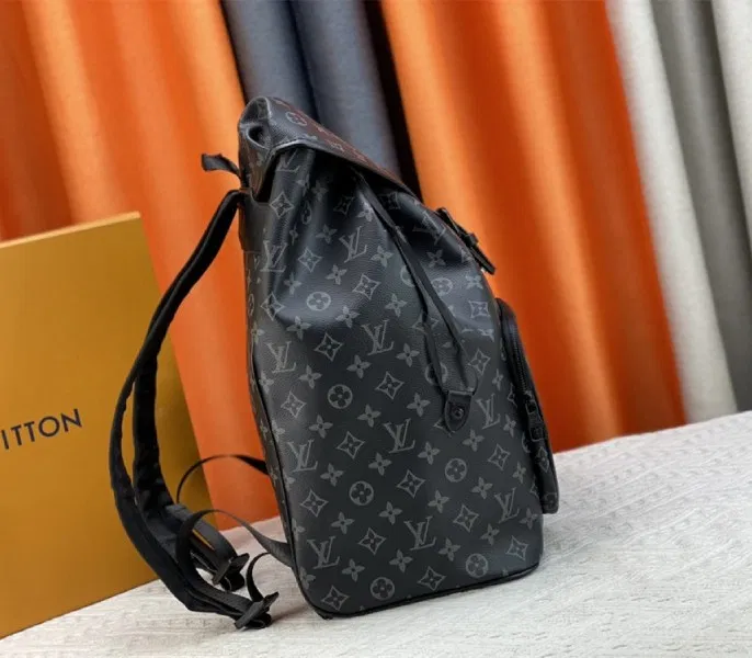 Louis Vuitton Monogram Eclipse Montsouris Backpack — image 3
