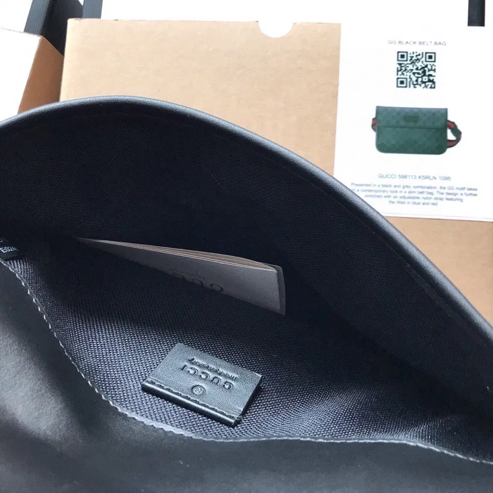 GG Black belt bag — image 4