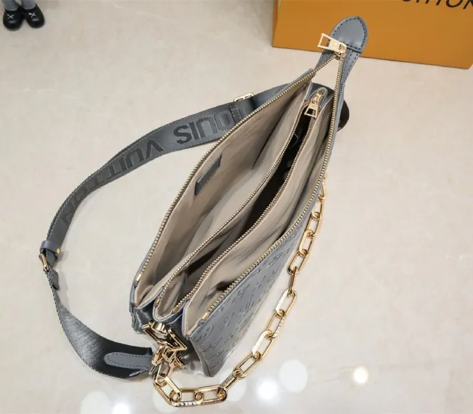 Louis Vuitton Taiga Leather Keepall Bandouliere 50 Travel Bag In Pink — image 8