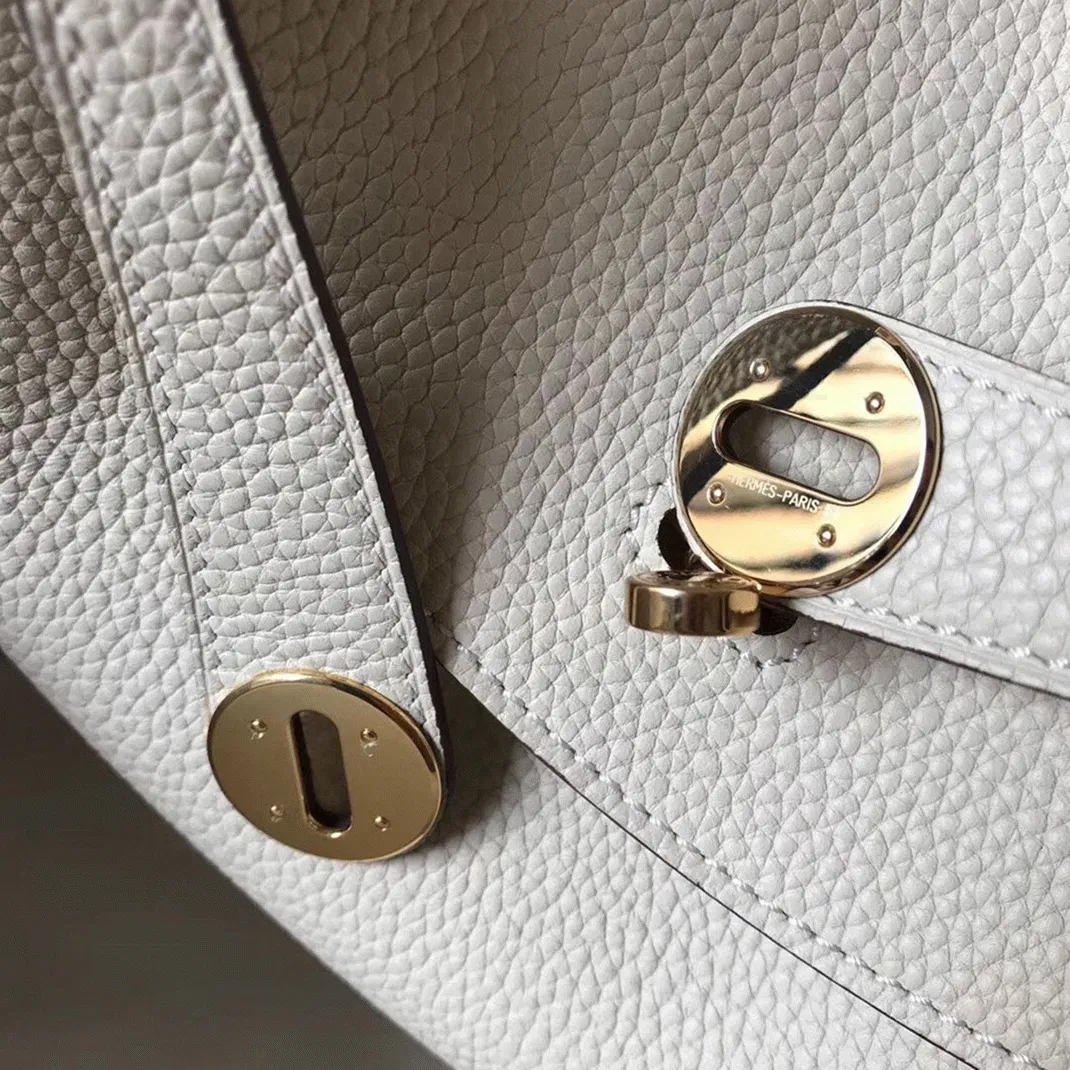 Hermes Lindy 30cm bag in beton color — image 4