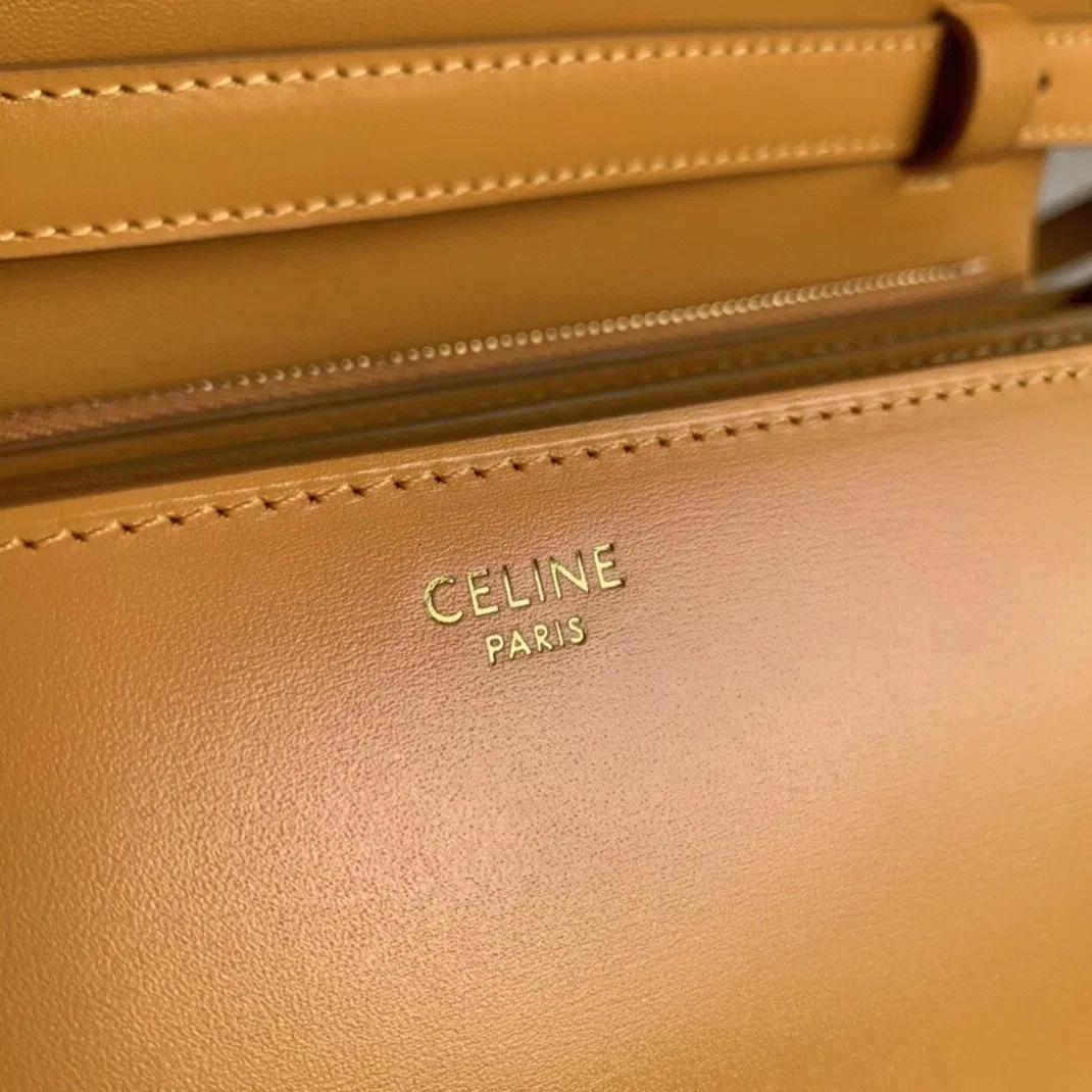 Top Quality Knockoff Celine Classic Box Medium Bag In Yellow — image 8