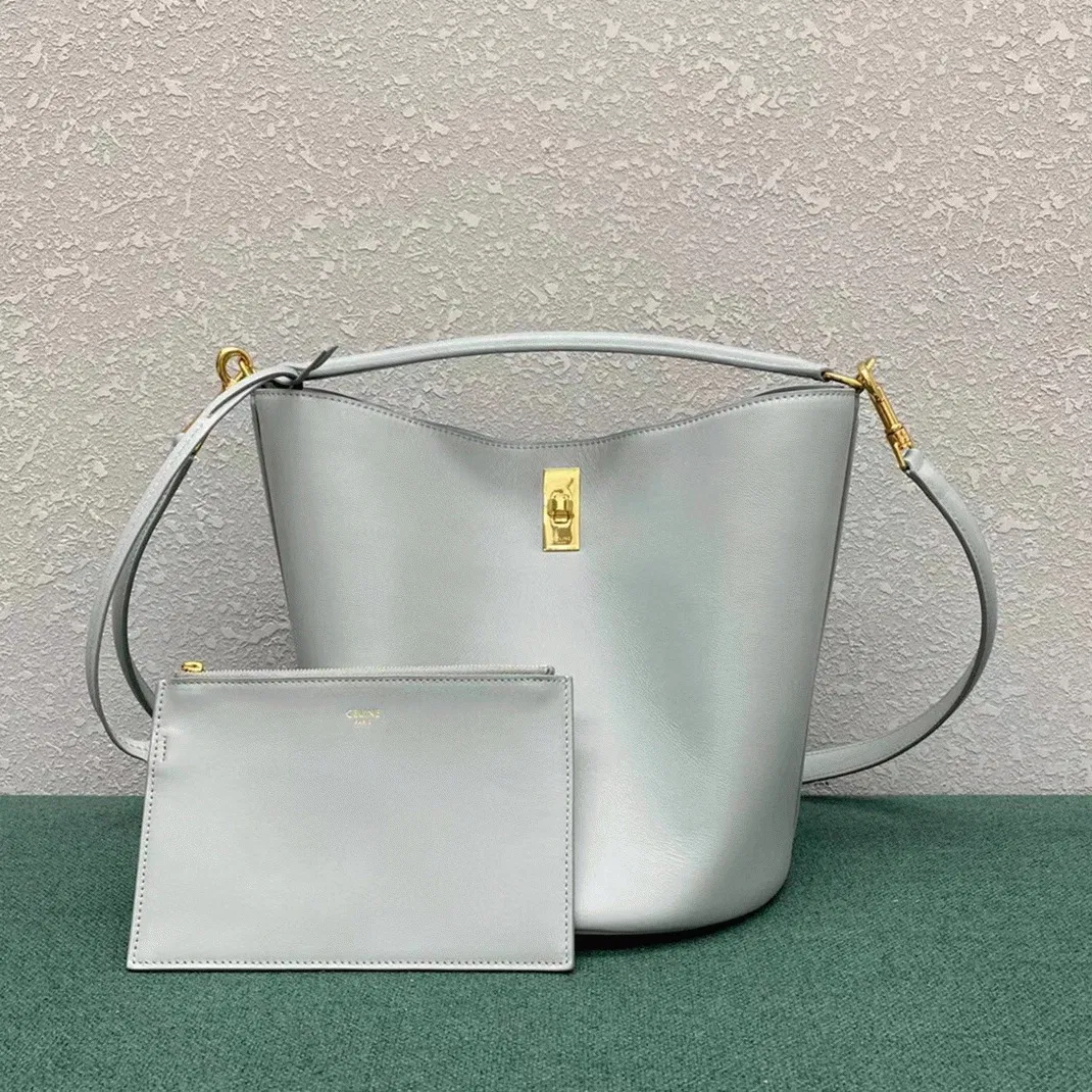 Top Quality Celine Bucket 16 Bag In Mineral Smooth Calfskin — image 4